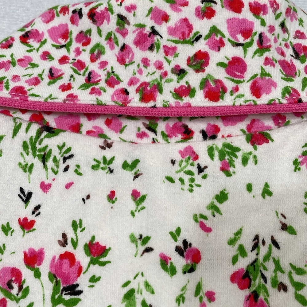 Bed Head Pajama Top NWOT Size XL Pink Floral Super Soft Organic Cotton - Picture 5 of 10